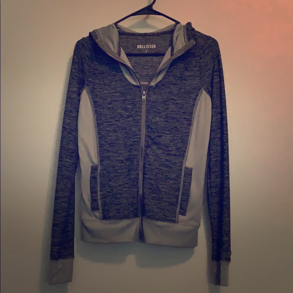 Hollister green jacket with matching pants